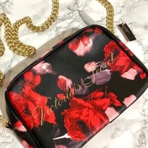 NWT 🌹 Victoria’s Secret Limited Edition Roses Floral Crossbody